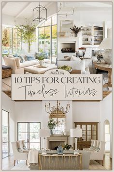 10 Tips for Creating Timeless Interiors Apartment 2 Bedroom, Mixed Dining Chairs, Timeless Decorating, Timeless House, Timeless Living Room, Timeless Interior Design, Weekly Inspiration, Timeless Interiors, Country Interior