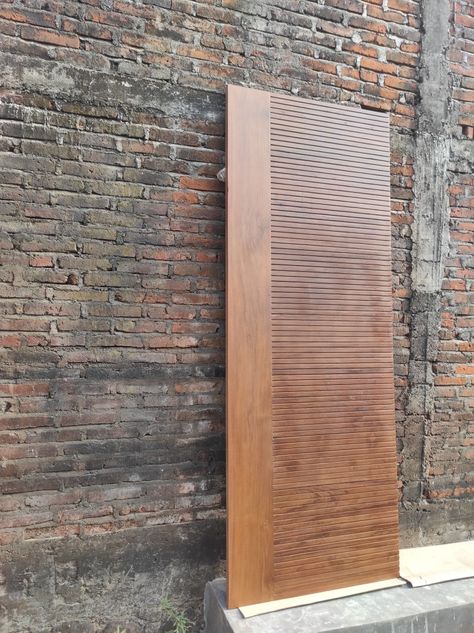 Made from solid teakwood, with durable and resistance. Call/WA : +6282238070250 Teakwood Door Designs, Teakwood Main Door Design, House Facades, Wooden Main Door, Wooden Main Door Design, Modern House Facades, Main Door Design, Door Designs, Main Door