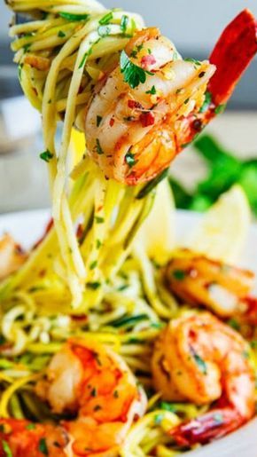 Shrimp Scampi With Zucchini Noodles, Noodles Shrimp, Shrimp Zucchini Noodles, Cabbage Rice, Zucchini Noodle Recipes, Fresh Zucchini, Shredded Cabbage, Zoodle Recipes, Scampi Recipe