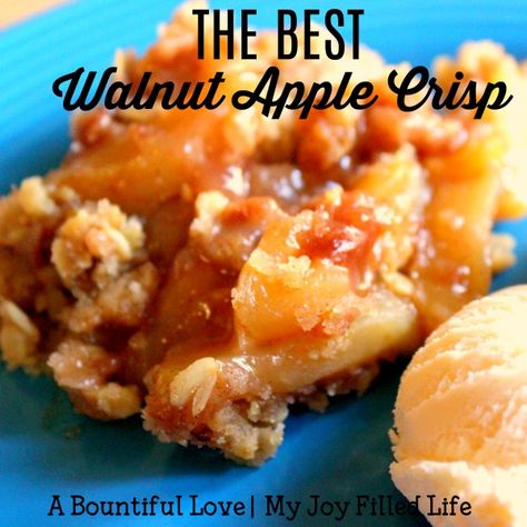 Apple Walnut Dessert, Walnut Recipes Dessert, Walnut Dessert, Oatmeal Crisp, Last Day Of School Sign, Sweet Potato Skillet, Sweet Potato Tacos, Red Delicious Apples, Walnut Recipes