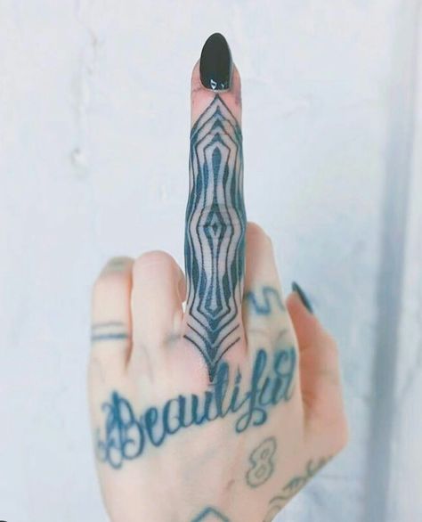 Elf Tattoo, Middle Finger Tattoos, Hand Tatto, Claire Boucher, Tattoo Desings, See You Soon, Finger Tattoos, Inspirational Tattoos, Beautiful Tattoos