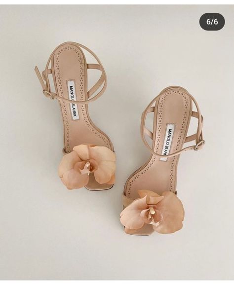 Faux Orchid, Flower Heels, Rhinestone Pumps, Cute Shoes Heels, Shoes Heels Classy, Bow Boots, Flower Sandals, Flower Shoes, Floral Sandals