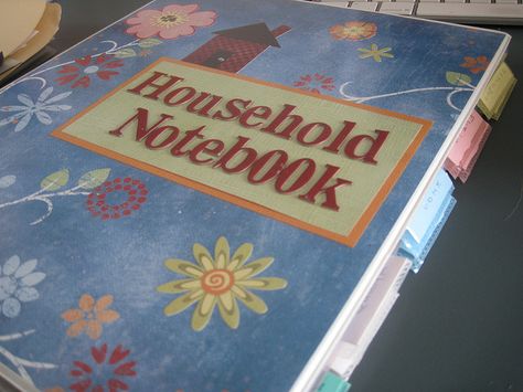 Basic Household Notebook Office Paperwork, Household Notebook, Organization Binder, A Virtuous Woman, Binder Ideas, Household Binder, Binder Printables, Home Binder, Household Management