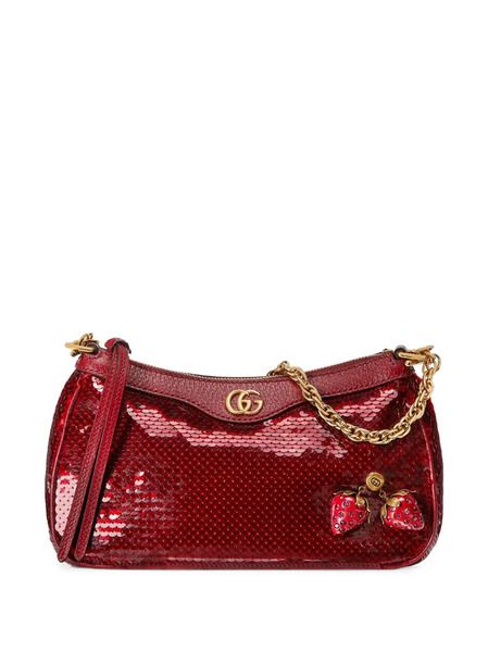 small Ophidia sequinned shoulder bag from Gucci featuring dark red, silk satin, signature Interlocking…. Color:red. Material:Crystal/Satin #adv womens #bags #shoulder #handbags # 2024 Designer Bags, Farfetch Bag, Red Shoulder Bag, Sequin Purse, Luxury Bags Collection, Sequin Bag, Shoulder Bags For Women, Fancy Bags, Pretty Bags