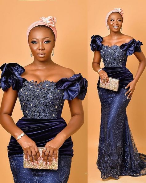 Latest Lace Styles, Aso Ebi Style, Aso Ebi Lace, Aso Ebi Lace Styles, Latest Aso Ebi Styles, Mermaid Prom Dresses Lace, Best African Dresses, Lace Gown Styles, African Print Dress Designs