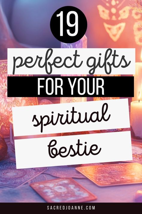 Not sure what to get your friend who’s into crystals, meditation, and all things mystical? This post has 19 adorable and thoughtful gift ideas that are perfect for any spiritual soul. Healing Gifts Ideas, Spiritual Diy Gifts, Gifts For Spiritual Women, Spiritual Christmas Gifts, Diy Spiritual Gifts, Gifts For Spiritual People, Spiritual Gift Ideas, Spiritual Christmas, Crystals Meditation