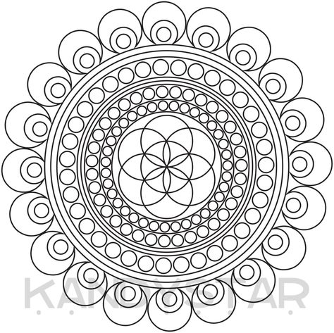 Spiritual Connections, Center Yourself, Printable Coloring Sheets, Black And White Lines, Mandala Coloring Pages, Spiritual Connection, Mandala Coloring, Be Creative, Coloring Pictures