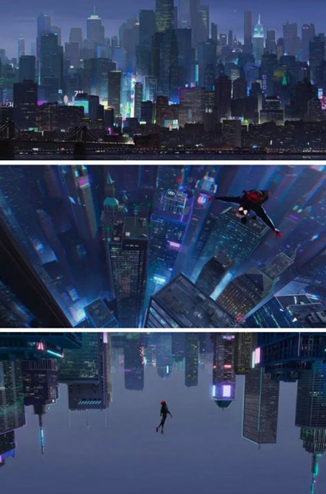 Spiderverse Movie Stills, Spiderverse Screencaps, Animation Stills, Afro Illustration, Marvel Scenes, Spiderman Into The Spiderverse, Into The Spiderverse, Spider Man Into The Spider Verse, Into The Spider Verse