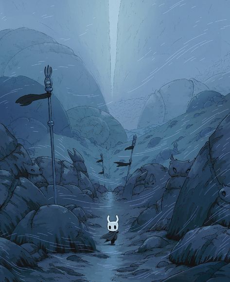 Hollow Night, Hollow Art, Knight Art, Game Background, Arte Fantasy, Video Game Art, Another One, Art Wallpaper, Location History