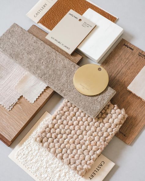 Working on a Japandi-inspired neutral palette for an upcoming client project ✨ #raegocreative Japandi Wood, Beige Moodboard, Japandi Color Palette, Color Decor, Neutral Palette, Colorful Decor, Wood Grain, Small Spaces, Mood Board