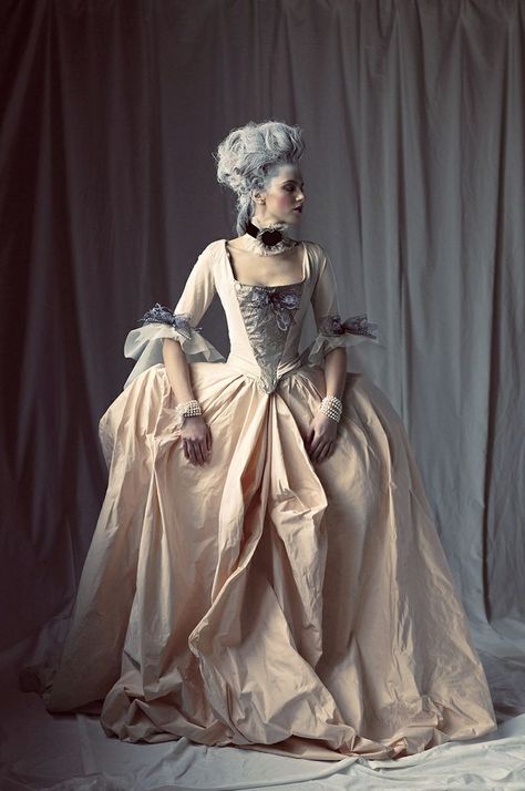 18th Century Dress, Rococo Fashion, 18th Century Costume, Century Dress, 18th Century Fashion, Old Dresses, Rococo Style, Historical Costume, Baroque Fashion