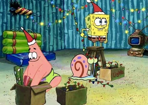 Patrick Spongebob, Spongebob Christmas, Phineas E Ferb, Spongebob Pics, Wallpaper Wa, Xmas Wallpaper, Christmas Wallpaper Backgrounds, Spongebob Funny, Spongebob Wallpaper