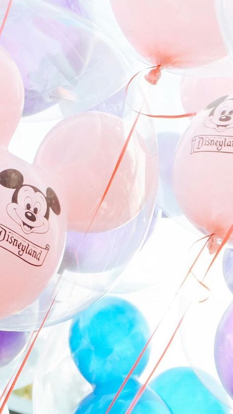 Mickey balloons at Disneyland are pastel perfection! Disney Pictures I Beautiful Disney I Pictures of Disney Disney Phone Backgrounds, Disney Balloons, Disney Mug, Disneyland Photos, Disney World Pictures, Mickey Balloons, Disneyland Pictures, Disney Background, Disney Photography