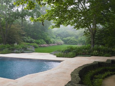 Gardenista Giveaway: Landscape Architect Edmund Hollander's Grand Estate Gardens - Gardenista Pool Drawing, Swimming Pictures, Moderne Pools, Estate Garden, Beautiful Pools, Swimming Pool Designs, Garden Pool, Pool Landscaping, Landscape Architect