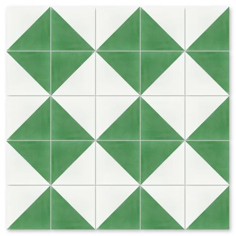 Villa Lagoon Tile Man Overboard Green and White 16-Pack 8-in x 8-in Unglazed Cement Patterned Floor and Wall Tile in the Tile department at Lowes.com Cream Floor Tiles, Man Overboard, Villa Lagoon Tile, Striped Tile, Painting Tile Floors, White Tile Floor, Cement Wall, Patio Tiles, Patterned Floor Tiles