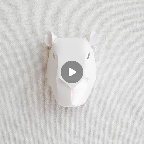 Capybara Papercraft, Short Clip, Pixel Art, See More, The Future, Art Pieces, Mask