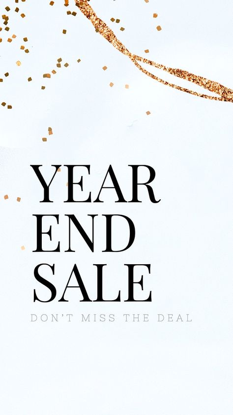 Year end sale template vector | free image by rawpixel.com / sasi Winter Sale Design, Christmas Sale Poster, Texture Designs, Fashion Sale Banner, Story Backgrounds, Year End Sale, Sale Template, Banner Designs, Email Marketing Template