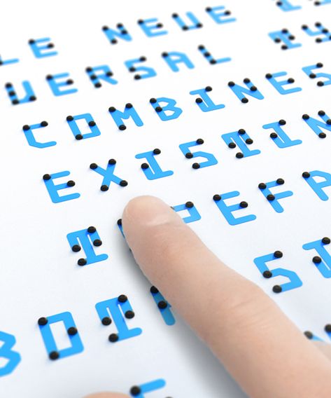 braille neue typeface by kosuke takahashi wins one for information-equality Dyslexic Aesthetic, Braille Design, Braille Alphabet, Alphabet Frames, Alphabet Board, Font Examples, Communication Board, Illustrator Design Tutorial, Environmental Graphic Design