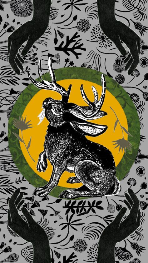 it’s time to run #lordhuron #spookyaesthetic #witchyvibes #jackalope #surrealism Snake Dragon, Time To Run, Lord Huron, Creature Drawings, Witchy Vibes, Coat Of Arms, Aesthetic Wallpaper, Your Aesthetic, Connect With People