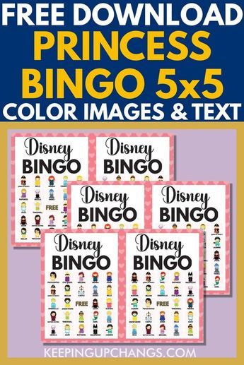 Disney Princess Bingo Printable Free, Princess Bingo Printable Free, Disney Theme Party Games, Disney Bingo Printable Free, Disney Sleepover, Disney Bingo, Disney Princess Party Games, Princess Bingo, Brownie Activities