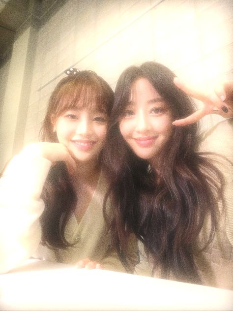 photo of chuu and yves edited in prequel !! Chuu And Yves, Yves Loona, Chuu Loona, Best Couple, My Crush, Love Her, How To Memorize Things, In This Moment