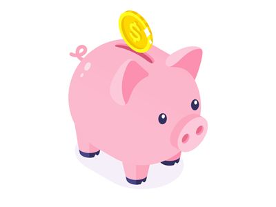 Piggy Meat Drawing, Money Pig, Pig Logo, Pig Images, Work Quote, Waxing Tips, Pig Bank, Banks Icon, Animal Hugs