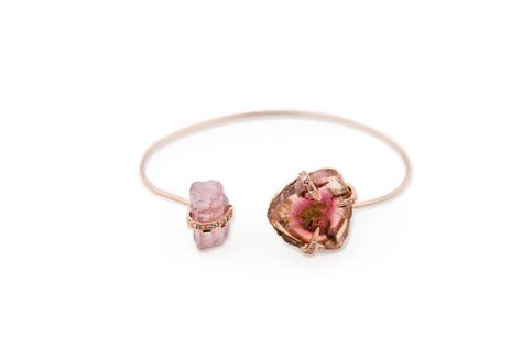 Beverly Hills Shop: A Visit With Jewelry Designer Jacquie Aiche - JCK Pink Tourmaline Crystal, Finger Bracelets, Diamond Ear Cuff, Melrose Place, Jacquie Aiche, Lapis Ring, Belly Chain, Watermelon Tourmaline, Tourmaline Crystal