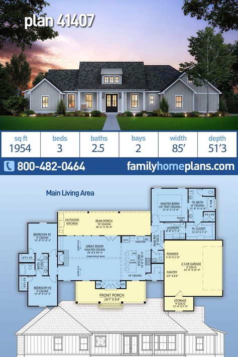 Three Bedroom Two Bath Open Floor Plan, Ranch Split Bedroom Floor Plan, 2000 Sq Ft Farmhouse Plans, Floor Plans 3 Bedroom 2 1/2 Bath, 2000 Sf House Plans Open Floor, 3 Bedroom 2.5 Bath Floor Plans One Story, 1900 Sq Ft House Plans Open Floor, 1800 Sq Ft House Plans Open, 3 Bed 2.5 Bath Open Floor Plans