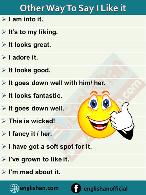 Other Ways to Say I Like You, Other Ways to Say Like in An Essay, Cool Ways to Say I Like It, Ways to Say I Don't Like It, How to Say I Like in French, Creative Ways to Say You Hate Something, How to Say I Like in Spanish, Another Way to Say Really Like Other Ways To Say I Dont Know, Another Way To Say How Are You, C1 Vocabulary, Learning Filipino, Handwriting Tips, Ways To Say Said, English Vinglish, English Word Book, Other Ways To Say
