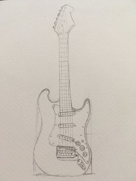 Electric Drawing, Drawing Guitar, Aesthetic Guitar, Vintage Drawings, رسم كاريكاتير, Kad Nama, Guitar Aesthetic, Guitar Drawing, Art Guitar