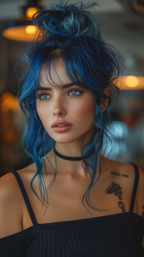 Long Summer Hair, Teal Hair Color, Teal Hair, Pretty Hair Color, Hair Color Blue, Hair Color And Cut, Summer Hair Color, Hair Fashion, Hair Inspiration Color