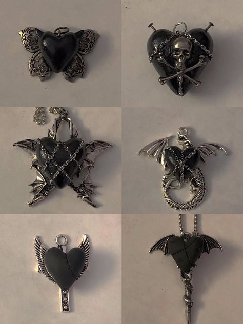 Grunge Jewelry, Edgy Jewelry, Dope Jewelry, Funky Jewelry, Gothic Jewelry, Dream Jewelry, Jewelry Inspo, Grunge Aesthetic, Pretty Jewellery