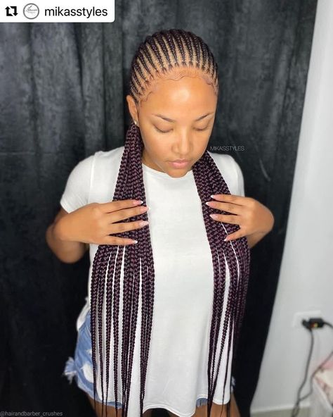 Pushback Carrot Hairstyles, Braided Hairstyles For Black Women Short Hair, Beautiful All Back Hairstyles, Carrot Push Back Hairstyle, Conrols Hair Style, All Up Hairstyles Braids, Backline Hairstyle Braids, Push Back Braids, Nigerian Hairstyles With Attachment