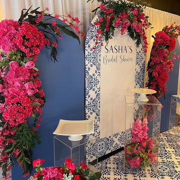 Custom Chiara Arched Wall Backdrop Covers – Page 2 – ubackdrop Blue Chiara Backdrop, Mama Mia Backdrop, Mamma Mia Wedding, 17th Birthday Party Ideas, Chiara Arch, Chiara Backdrop, Deco Buffet, Backdrop Stands, Wall Cover