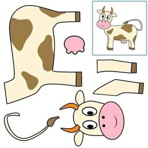 Farm Animals Activities, Preschool Activities Printable, Animal Activities For Kids, Farm Preschool, Easter Templates, Kids Worksheets Preschool, Kindergarden Activities, Shapes Preschool, Alphabet Activities Preschool