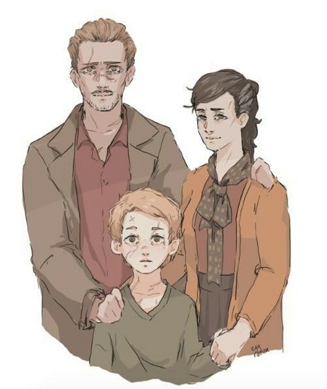 Remus Lupin Spiderman Fanart, Fanart Harry Potter, Remus Lupin Fan Art, Remus And Tonks, Film Harry Potter, Harry Potter Universe, Remus And Sirius, Lily Potter, Potter Facts