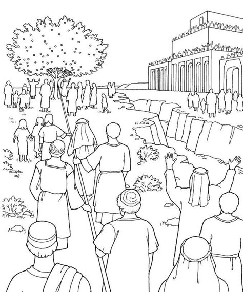 Lehi’s Dream Lehis Dream, Lds Clipart, Lds Coloring Pages, Book Of Mormon Stories, Lds Primary Lessons, Family Prayer, Lds Lessons, Lds Printables, Tree Of Life Symbol