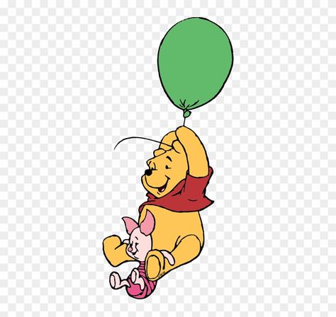 Piglet Balloon, Piglet Tattoo, Winnie The Pooh Tattoos, Piglet Winnie The Pooh, Winnie The Pooh Cartoon, Winnie The Pooh And Piglet, Baby Piglets, Balloon Tattoo, Floating Balloons