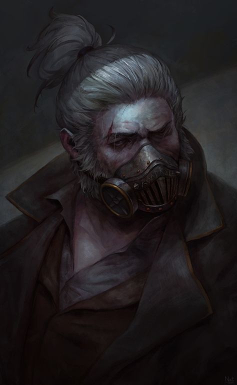 ArtStation - Mad Hog, Nat Vitchayed Roadhog Overwatch, Junkrat Fanart, Junkrat And Roadhog, Overwatch Wallpapers, Overwatch Comic, Overwatch Fan Art, Overwatch 2, Gray Eyes, Gas Mask