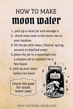 How To Moon Water, How To Do Moon Water, How To Get Moon Water, Moonwater Spells, Moonwater How To Make, Herbs For Moon Water, Moonwater Uses, Uses For Moon Water, Making Moon Water