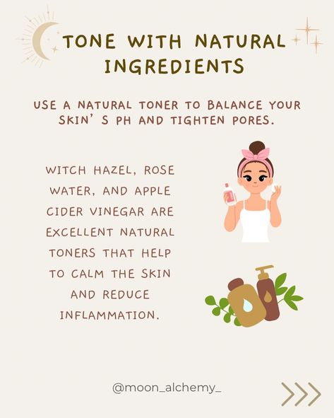 🌿 Wellbeing Wednesday: Natural Skin Care Routine 🌱 Embrace a natural approach to your skincare routine to enhance your complexion and overall wellbeing. Here are six essential tips to help you achieve radiant, healthy skin naturally: 1️⃣ Cleanse Gently: Use a gentle, natural cleanser. with ingredients like aloe vera, chamomile, or green tea, which cleanse without stripping your skin’s natural oils. 2️⃣ Tone with Natural Ingredients: Use a natural toner to balance your skin’s pH and tighte... Wellbeing Wednesday, Natural Toner, Natural Cleanser, Natural Skin Care Routine, Care Routine, Diy Beauty, Natural Oils, Skincare Routine, Natural Skin