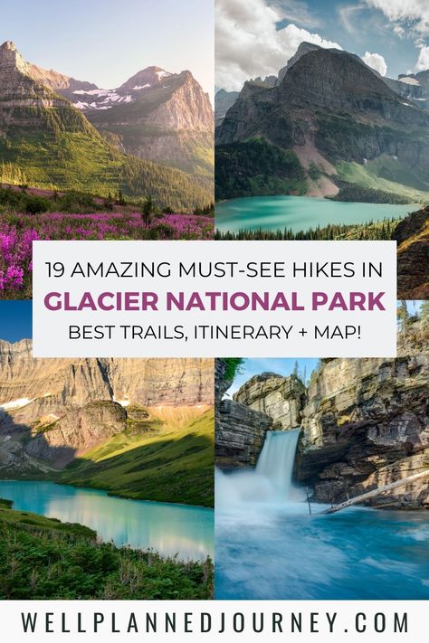 19 Best Hikes in Glacier National Park You Need to Explore North Fork Glacier National Park, Glacier National Park In June, Best Hikes In Glacier National Park, Hiking Glacier National Park, West Glacier National Park, Glacier National Park Itinerary, Glacier National Park Vacation, Glacier National Park Hikes, Glacier National Park Trip