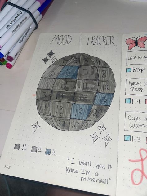 Disco Ball Bullet Journal, Taylor Swift Medium Widget, Taylor Swift Notebook Ideas, Taylor Swift Bullet Journal, Taylor Swift Mood, Journaling 2024, Bullet Journal Lists, April Bullet Journal, May Bullet Journal