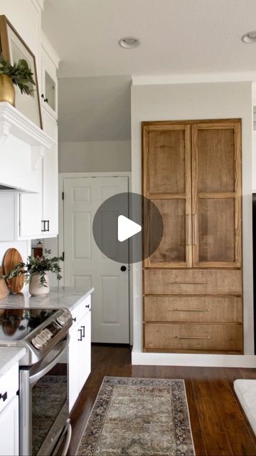 Corey Decker on Instagram: "I wanted a bigger, prettier pantry… so I made one." Butler’s Pantry, Pantry, On Instagram, Instagram