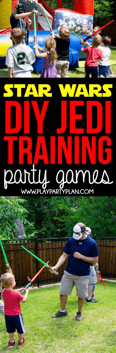 Try these fun DIY Jedi Training Academy party games for your next Star Wars birthday or kids party! Great ideas that work for boys, girls, and even a grown up party! Definitely trying these activities with my kids at our next Star Wars party! Mandalorian Birthday, Jeremiah 7, Star Wars Party Games, Jedi Training Academy, Party Games Kids, Jedi Academy, Puppy Things, Girls Party Games, Jedi Training