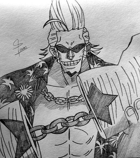 #franky #onepiece #frankysketch #onepiecesketch #anime #animeart #animesketch #art Franky Sketch One Piece, Franky Drawing, Franky One Piece, Sketch Instagram, Anime Drawing Books, Cool Pencil Drawings, Easy Doodle Art, One Piece Drawing, Anime Drawing