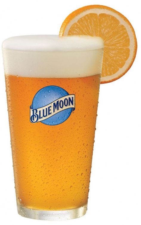 blue moon beer | Blue Moon | 40Breweries40Days Moon Drink, Blue Moon Beer, Moon Orange, Beer Nuts, Orange Slice, Wheat Beer, Craft Brewing, Awesome Quotes, Drinks Alcohol Recipes