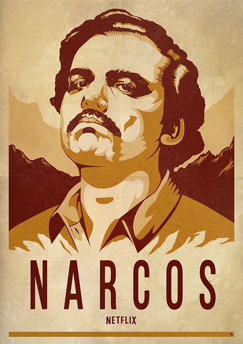 Poster, Pablo Escobar                                                       … Narcos Poster, Narcos Wallpaper, Pablo Emilio Escobar, Poster Graphic Design, Bar Poster, Pablo Escobar, Poster Decor, Dope Cartoon Art, Poster Design Inspiration