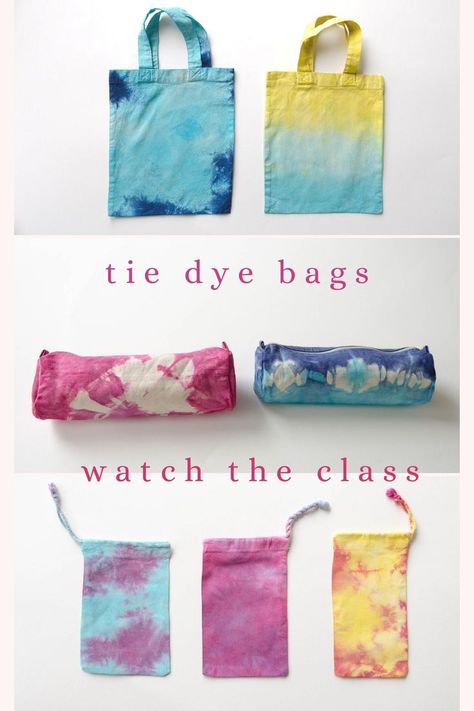 Check out my tie dye Skillshare classes to learn how to create beautiful tote bags and pouches with batik pattern. You can sigh up for a free trial and watch the classes for free. Don't wait, tie dye is so much fun! Diy Tote Bag Pattern, Tote Bag Diy Pattern, Shibori Tutorial, Tie Dye Tote Bag, Mode Batik, Tie Dye Tutorial, Pattern Batik, Tie Dye Patterns Diy, Curious People