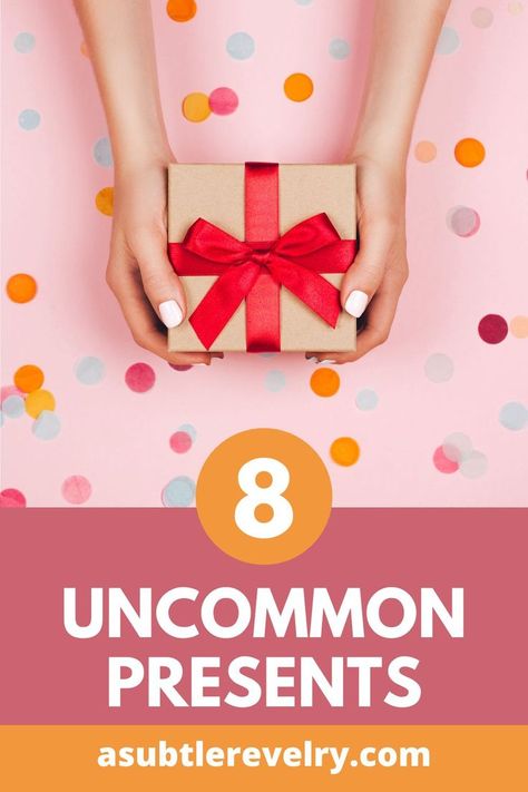 Looking for unique and uncommon presents can be a challenge but A Subtle Revelry has you covered with 8 uncommon presents to help you out. It can get boring giving and receiving the same old gifts every year so if you are looking for a gift that stands out from the rest have a look at our uncommon gifts. There are decor items that will give a pop to any room in your home, some uncommon presents for kids and parents alike that everyone will love. See a full list of our gift options right here. Awesome Party Favors, Unique Envelopes, Uncommon Gifts, Gift Suggestions, Presents For Kids, Unique Presents, Lets Celebrate, Paper Box, Decor Items